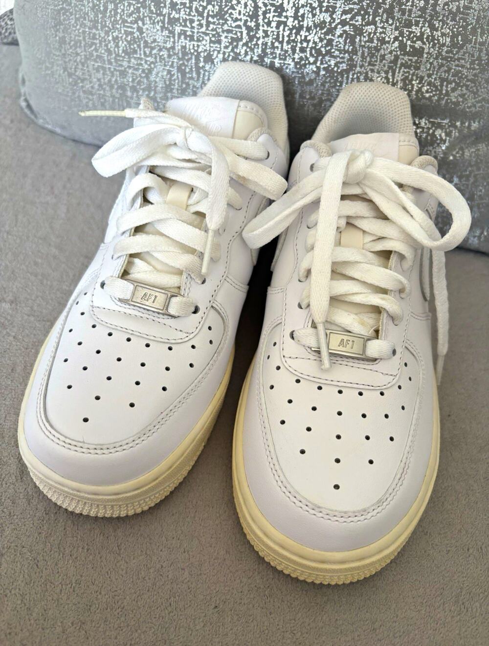Nike Air Force 1 '07 Low Top Lace-Up Sneaker White/White Style 315115-112